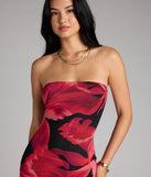 Own The Moment Tube Floral Maxi Dress