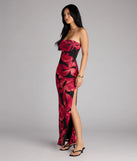 Own The Moment Tube Floral Maxi Dress
