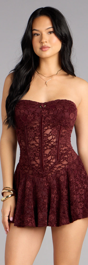 Love Spell Lace Skater Dress