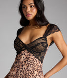 Born to Be Bold Lace Leopard Maxi Dress