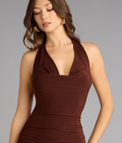 The Drama Edit Ruffle Mini Dress