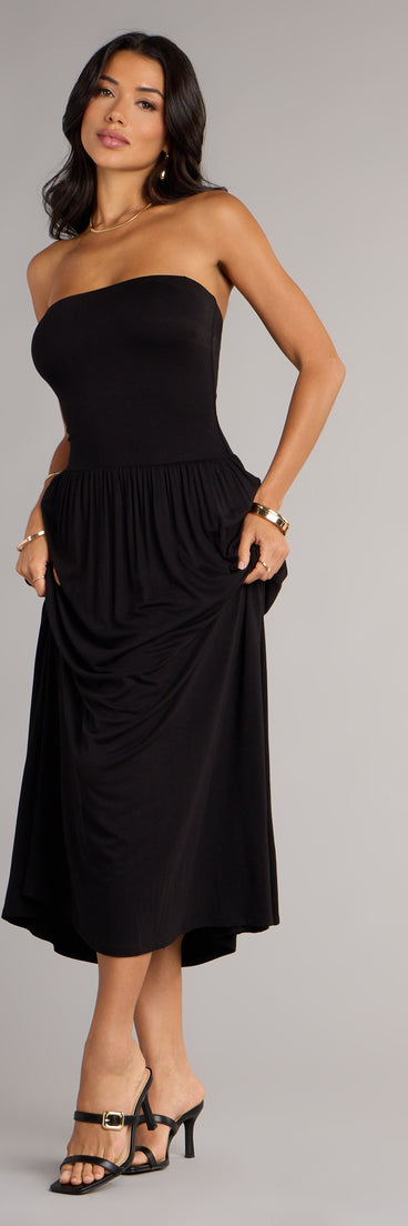 Easy Elegance A-Line Maxi Dress