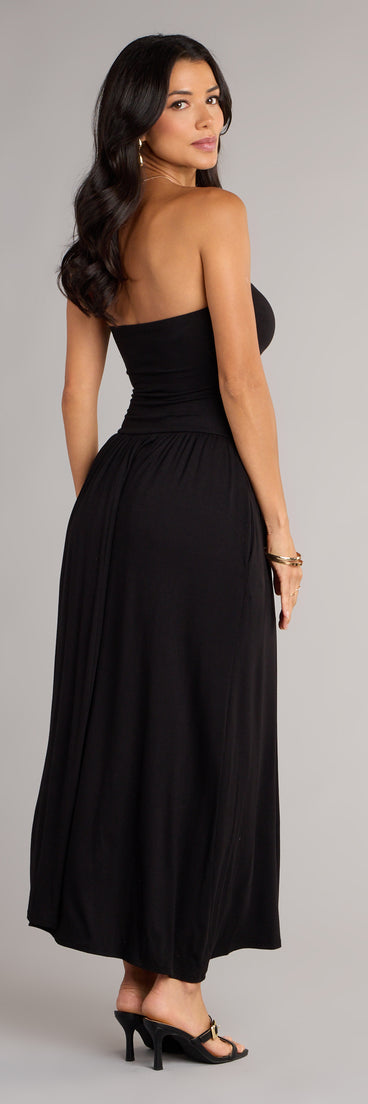 Easy Elegance A-Line Maxi Dress