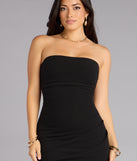 So Loved Tube Bodycon Midi Dress
