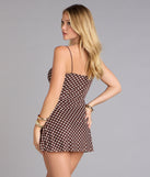 Dot to Trot Polka Dot Mini Dress