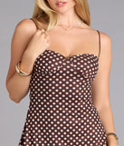 Dot to Trot Polka Dot Mini Dress