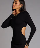 Bold Exit Backless Midi Dress