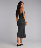 Retro Romance Halter Midi Dress
