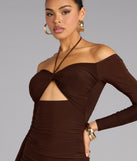 Sweet Intentions Halter Mini Dress