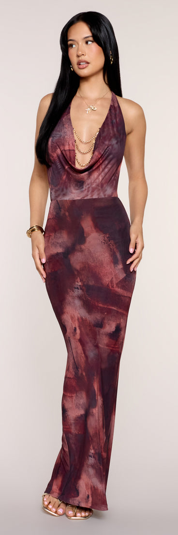Worth The Wait Chain Detail Maxi Dress