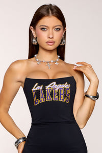 la lakers jersey dress Ultra Game NBA Mini Sarah Jean Culbreth - Chest 19 cheap maxi dresses US Child Size:5