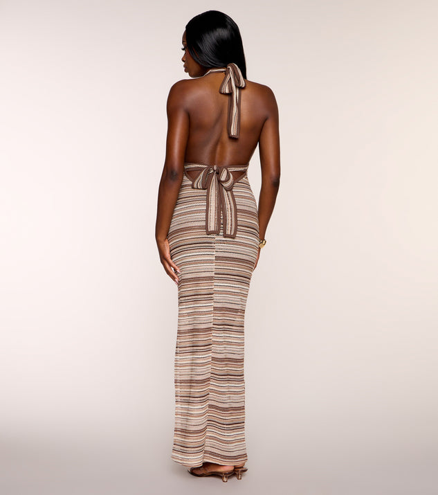 striped formal & gown maxi dress for women Black and White Striped Satin Strapless Ball Gown