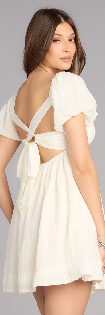 Daydream Darling Babydoll Mini Dress