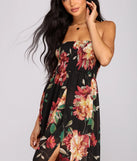 Flowy In Floral Maxi Dress