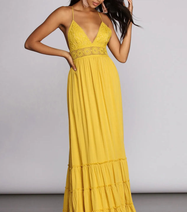 Spring Stunner Maxi Dress