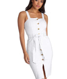 Button Down In Style Dress