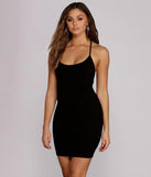 Second Look Open Back Dress