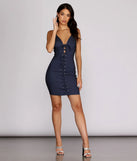 Lattice Status Lace-Up Dress