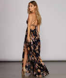 Tea Garden Floral Maxi Dress