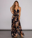 Tea Garden Floral Maxi Dress