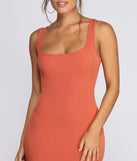 On Knit Mini Dress
