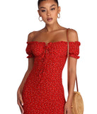 Get Sprung On Florals Mini Dress