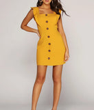 What's Cooking Ruffle Mini Dress