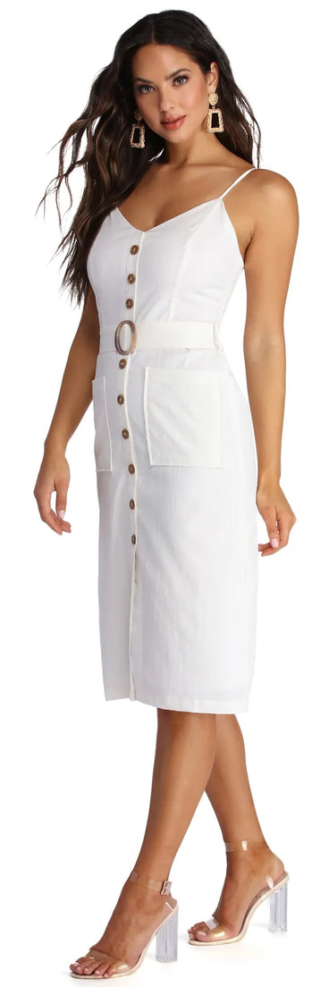 Lead The Way Midi Dress