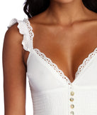 Ruffled And Ready Mini Dress