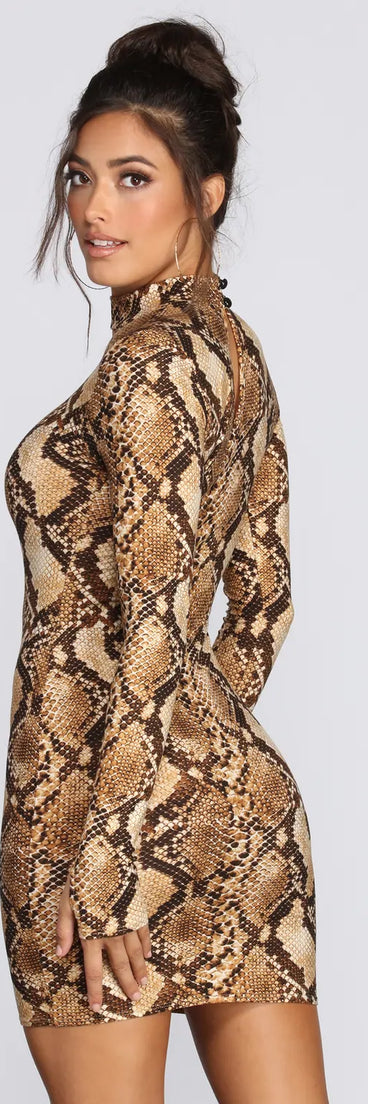 Chic And Sassy Mini Dress