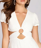 Made The Cutout Gauze Dress