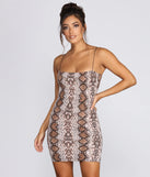 Wild Child Bodycon Mini Dress