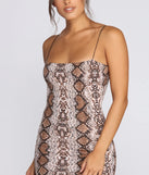 Wild Child Bodycon Mini Dress