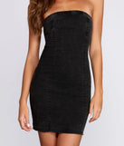 Daring In Denim Mini Dress