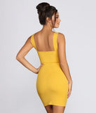 Mod Mini Belted Dress