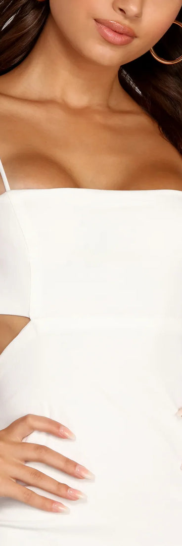 Lively In Linen Midi Dress