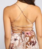 Alluring Tropical Floral Maxi Dress