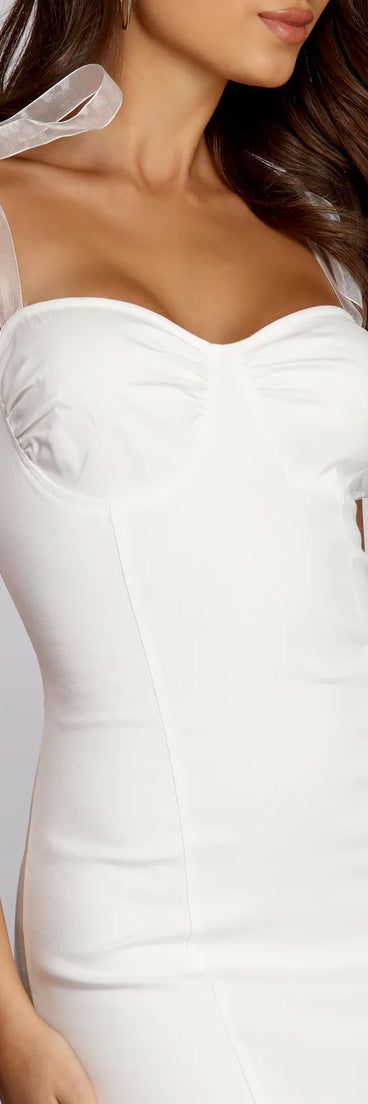 Love Bud Sweetheart Dress