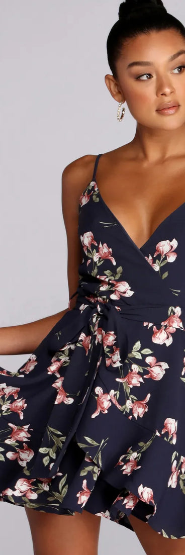 Plant One On Floral Skater Dress