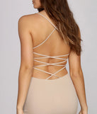 Second Look Open Back Dress