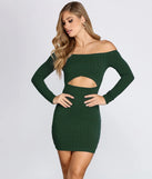 Casual Cut Out Mini Dress