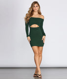 Casual Cut Out Mini Dress