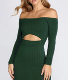 Casual Cut Out Mini Dress