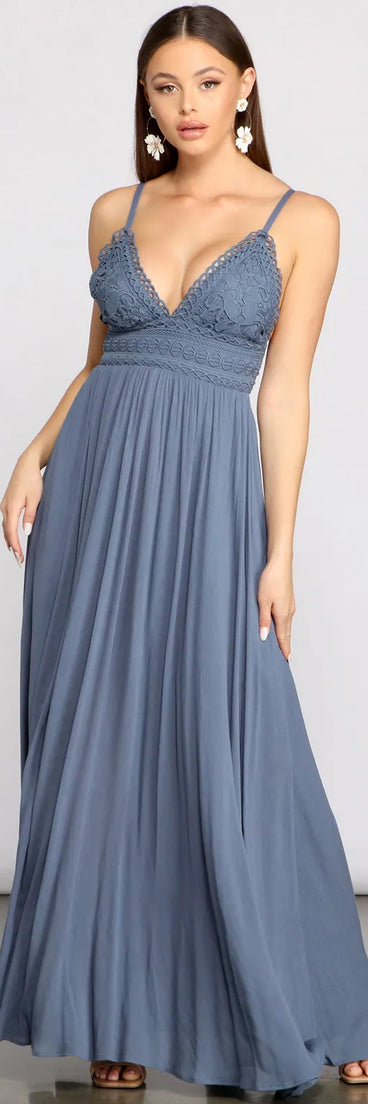 Go With The Flow Maxi Dress