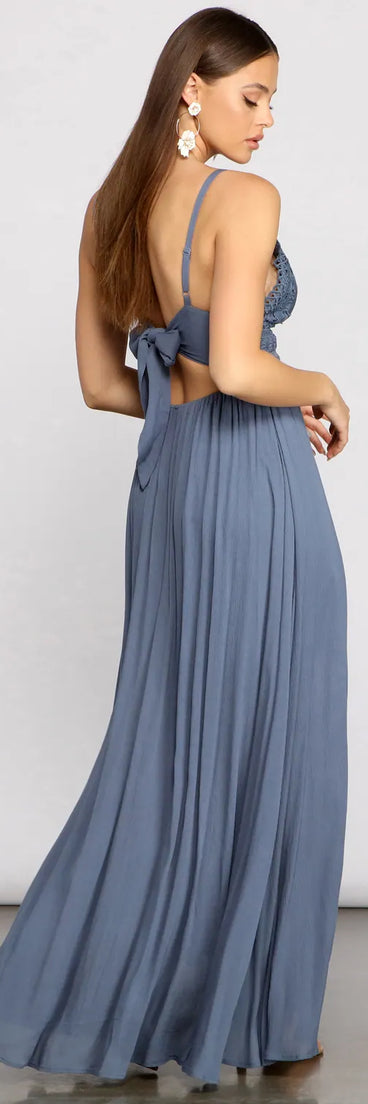 Go With The Flow Maxi Dress