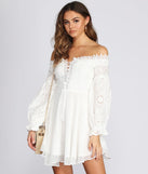 Linen Beauty Mini Dress