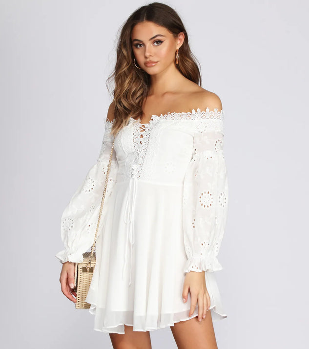 Linen Beauty Mini Dress