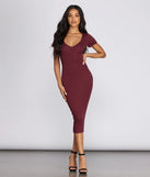 Casual Vibes Knit Midi Dress