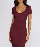 Casual Vibes Knit Midi Dress