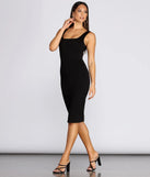 Classic Chic Midi Dress